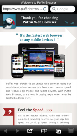 puffin tv browser review